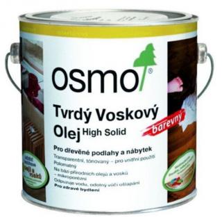 OSMO Tvrdý voskový olej farebný Balenie: 0,125L, Farba: 3040 Transparentne biely