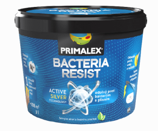 Primalex Bacteria Resist biely náter proti plesniam Balenie: 2,5l