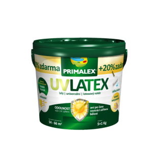 Primalex UV Latex latexová farba biela 0,8kg