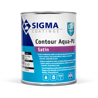 Sigma contur aqua Satin