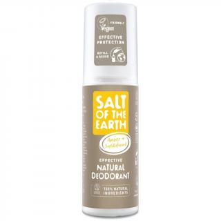 Salt of the Earth Prírodný dezodorant Jantár Santalové drevo sprej 100ml