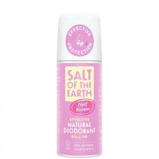 Salt of the Earth Prírodný kryštálový dezodorant kvet Pivónie Roll-On 75ml