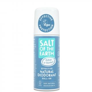 Salt of the Earth Prírodný kryštálový dezodorant Oceán Kokos Roll-On 75ml