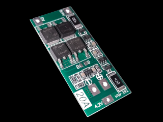 BMS Systém (2S-5S) BMS model: 2S 20A 8,4V