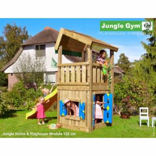 Jungle Gym Home Playhouse so šmýkačkou