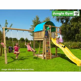 Jungle Gym Villa 2-Swing so šmýkačkou