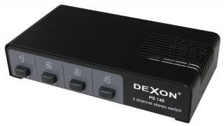 DEXON Přepínač reprosoustav 1/4 PS 140