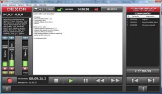 DEXON software pro záznam jednání - Conference Recorder 2.2.4