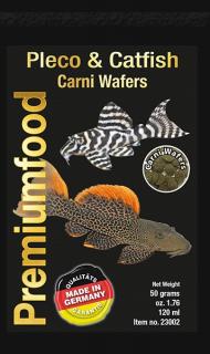 Pleco & Catfish Carni Wafers  Discusfood, Vyberte velikost  150g. 400ml.