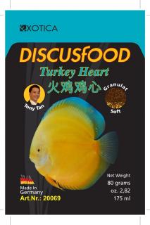 Turkey Heart soft/granule z obsahom morčacieho srdca , Vyberte velikost  230g. 500ml.