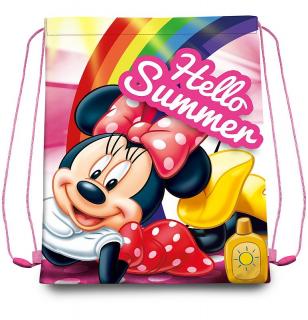 EUROSWAN Taška na telocvik a prezúvky Minnie Summer  Polyester, 41/33 cm