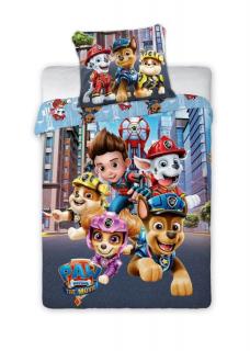 FARO Obliečky do postieľky Paw Patrol Movie partia  Bavlna, 100/135, 40/60 cm