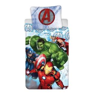 JERRY FABRICS Obliečky Avengers Heroes  Bavlna, 140/200, 70/90 cm