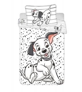 JERRY FABRICS Obliečky do postieľky 101 Dalmatianů Lucky stripe baby Bavlna, 100/135, 40/60 cm