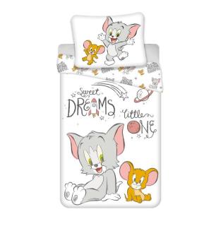 JERRY FABRICS Obliečky do postieľky Tom a Jerry TJ050 baby Bavlna, 100/135, 40/60 cm