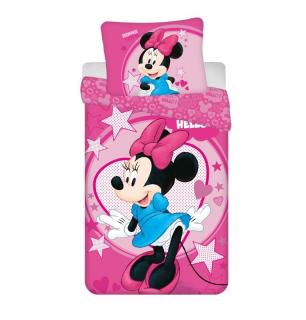 JERRY FABRICS Obliečky Minnie Hello micro  Polyester - mikrovlákno, 140/200, 70/90 cm