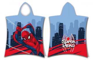 JERRY FABRICS Pončo Spiderman Super Hero  Bavlna - Froté, 50/115 cm