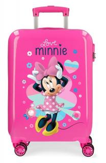 JOUMMABAGS Cestovný kufor ABS Minnie Love  ABS plast, 55 cm