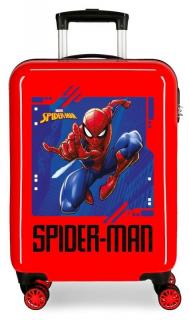 JOUMMABAGS Cestovný kufor ABS Spiderman Street Red  ABS plast, 55 cm