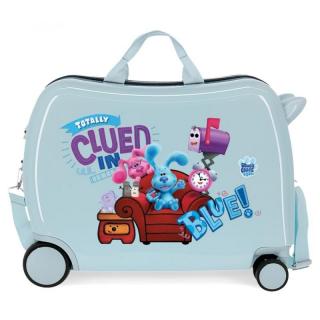 JOUMMABAGS Detský kufrík na kolieskach Blues Clues Totally Clued MAXI ABS plast, 50x38x20 cm, objem 34 l