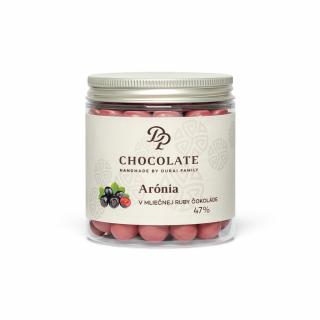 DP chocolate Dražé - Arónia v mliečnej čokoláde RUBY (180g)