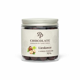 DP chocolate Dražé - Lieskové orechy v horkej čokoláde (150g)