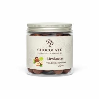 DP chocolate Dražé - Lieskové orechy v mliečnej a horkej čokoláde (150g)