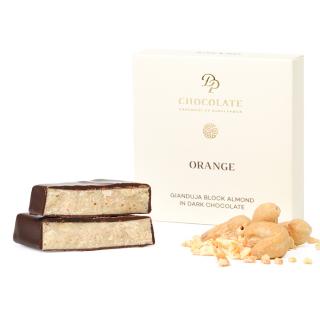 DP chocolate Gianduja Block Almond Orange (30g)