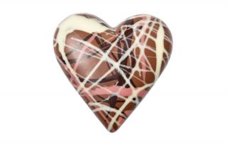 DP chocolate Srdiečko z mliečnej čokolády s lieskovými orechmi (100g)