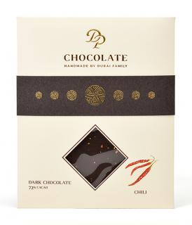 DP chocolate Tabuľková čokoláda Basic horká s čili (70g)