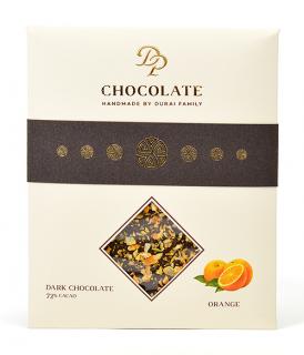 DP chocolate Tabuľková čokoláda Basic horká s pomarančom (70g)