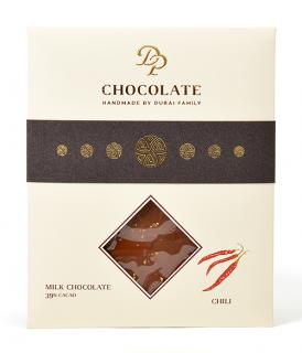 DP chocolate Tabuľková čokoláda Basic mliečna s čili (70g)
