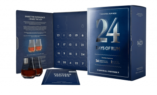 24 Days of Rum Rumový kalendár 2023 42,5% 24 x 0,02 l (dárčekové balenie kalendár a 2 poháre)