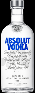 Absolut Vodka 40% 0,7 l (čistá fľaša)