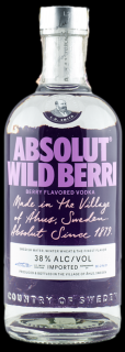 Absolut Wild Berry 38% 0,7 l (čistá fľaša)