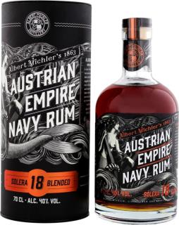 Austrian Empire Navy Rum Reserva 18y, 0,7l