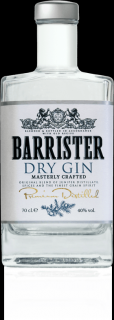 Barrister Dry Gin 40% 0,7 l (čistá fľaša)
