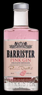 Barrister Pink Gin, 40 %, 0.5l