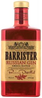 Barrister Russian Gin, 43%, 0.7l