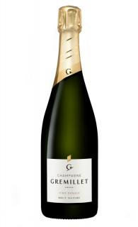 Champagne Gremillet Zéro Dosage Brut Nature, 12,5%, 0.75 L