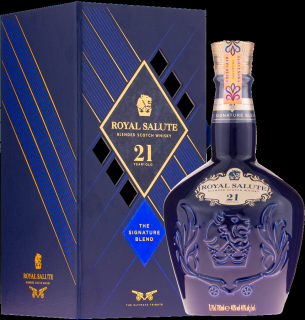 Chivas Royal Salute 21y 40% 0,7 l (kartón)