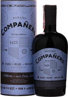 Companero Panama Extra Anejo Rum 12y 54% 0,7 l (tuba)