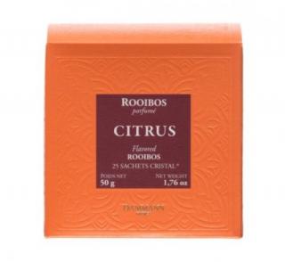 Dammann Fréres Sachets Box Rooibos Citrus, aromatizovaný, 25 x 2 g