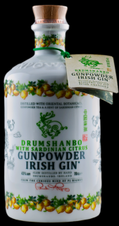 Drumshanbo Gunpowder Irish Gin with Sardinian Citrus (Keramika) 43% 0,7L