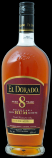 El Dorado 8y 40% 0,7 l (kartón)