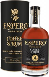Espero Coffee & Rum 40% 0,7 l (tuba)