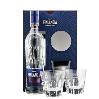 Finlandia + 2 poháre 40% 0,7l
