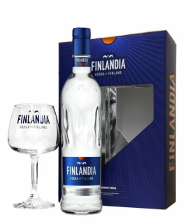 Finlandia Vodka + Pohár Copa Glass 40% 0,70l