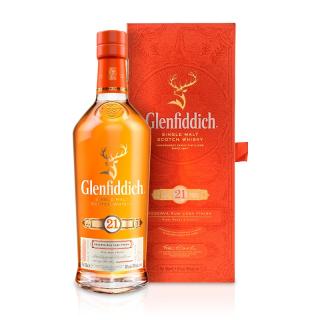 Glenfiddich Reserva Rum Cask Finish 21y 40% 0,7 l (kazeta)