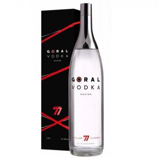 Goral Vodka Master 40% 0,7l darčekové balenie